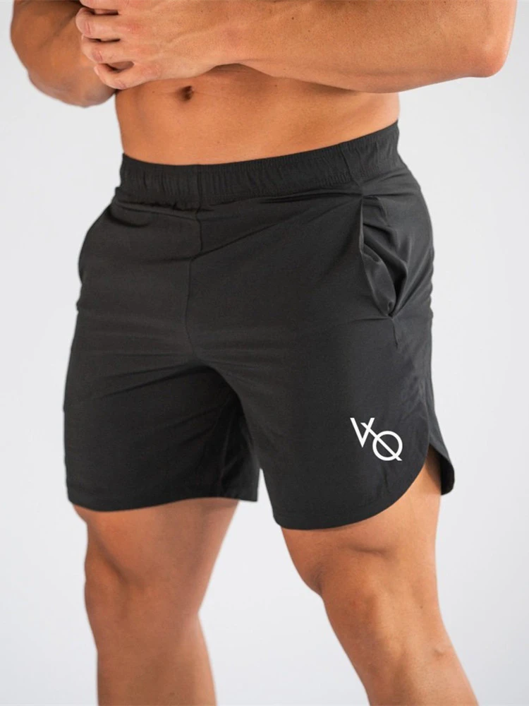 

Men Shorts 2019 New Mens Bodybuilding Fast Dry Board shorts Joggers Men Trunks Summer Male Gyms Fitness Workout Beach Shorts