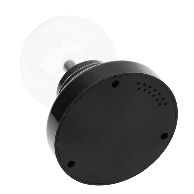 Новый стеклянный плазменный шар Горячий волшебный USB Сфера светильник с молнией внутри свет Вечерние черные базовые подарки для детей