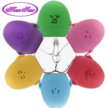 Penguin Portable Wavy Eggs Male Masturbator Realistic Real Pussy Eggs Stimulator Massager Vaginal Penis Adult Sex Toys For Men