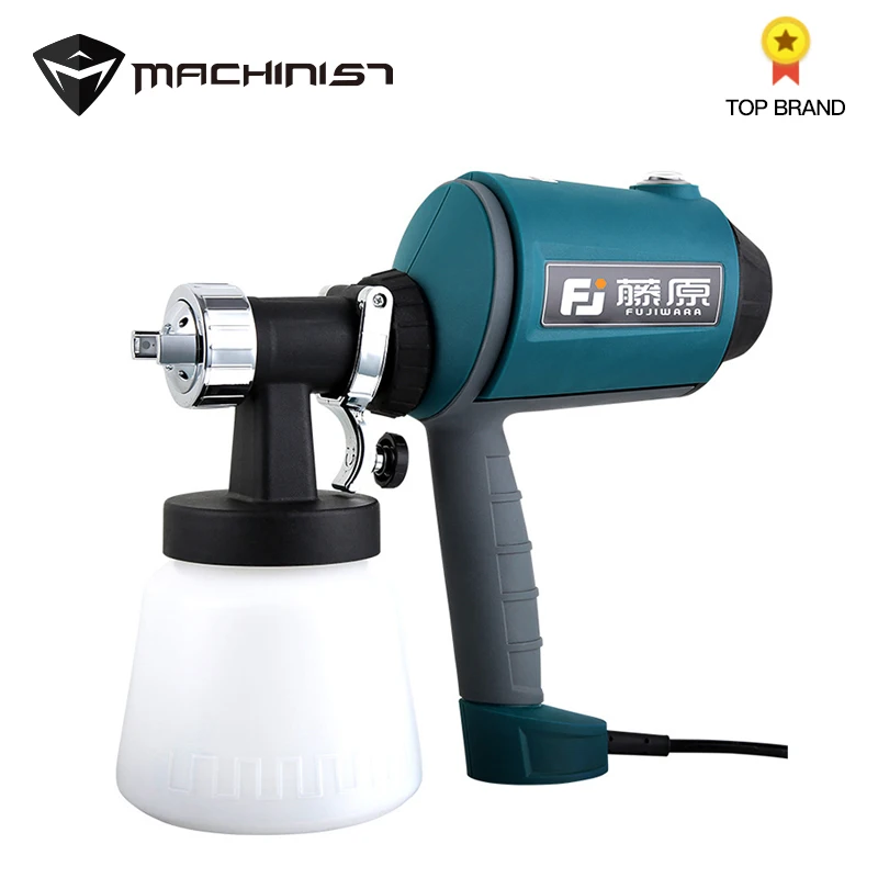 

1pc 1.5mm/1.8mm/2.5mm nozzle High voltage electric high atomization Spray gun Painting car Aerograph EU plug