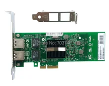 New Dual RJ45 Ports PCI-EX4 PRO10/100/1000M 82576EB E1G42ET Gigabit Network Server Adapter
