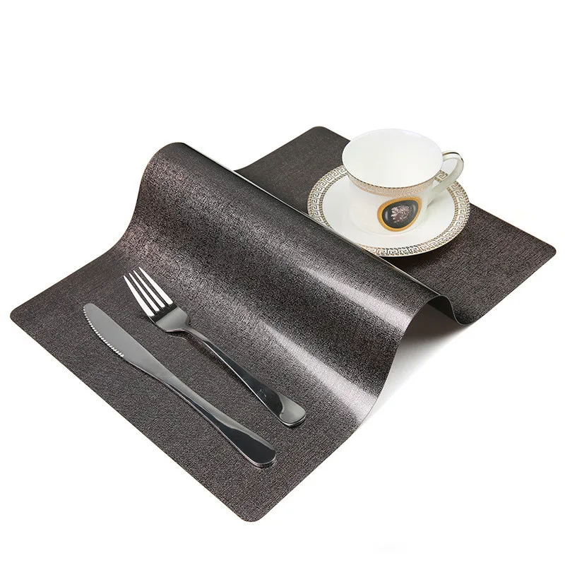 PVC waterproof table pads oilproof table mats soft glass plastic