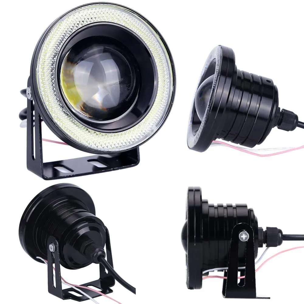 Hotest 2pcs/lot Universal 3inch 30W Le   d COB Fog Lamp Car