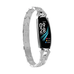 696 AK16 Смарт-часы Для женщин Леди Мода сердечного ритма крови Давление умный Браслет Фитнес трекер ремешок для умных часов для IOS и Android