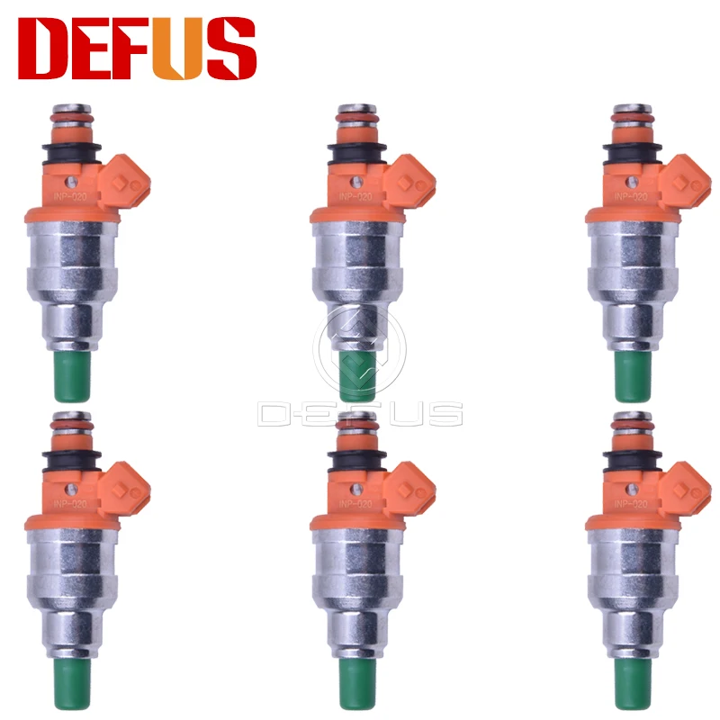

6X INP-020 Fuel Injector Nozzle Bico For Mitsubishi Lancer Evo 5-9 Ralliart FQ MDL560 560cc Petrol Gasoline Car INP020 New Value