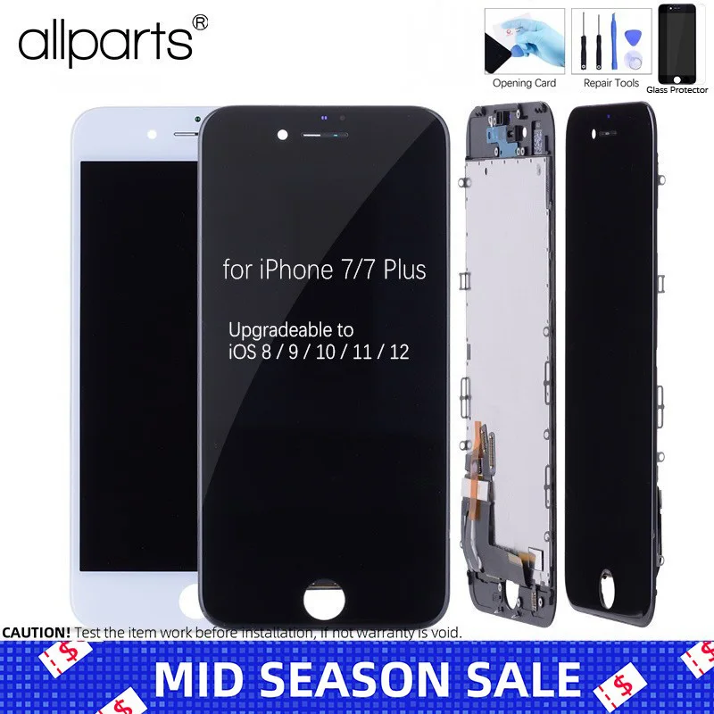 

AAA Quality Grade Touch Screen Digitizer LCD Display For iPhone 7 LCD Assembly Replacement with Frame For iPhone 7 plus Display