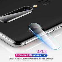 3Pcs/lot Back Camera Lens Tempered Glass For OnePlus One Plus 7 Pro 6T 6 1+7 1+6 1+6T Transparent Protector Protective Film