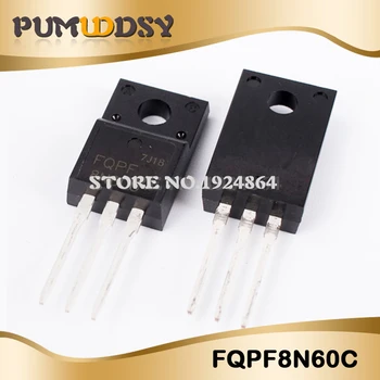 

100PCS FQPF8N60C TO-220 8N60C 8N60 TO220 new MOS FET transistor IC