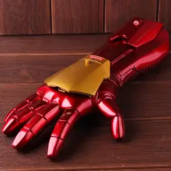Marvel Железный человек 3 Косплэй 1/1 рука перчатки с светодиодный свет инфракрасный спускаемых игрушка для костюмированного представления