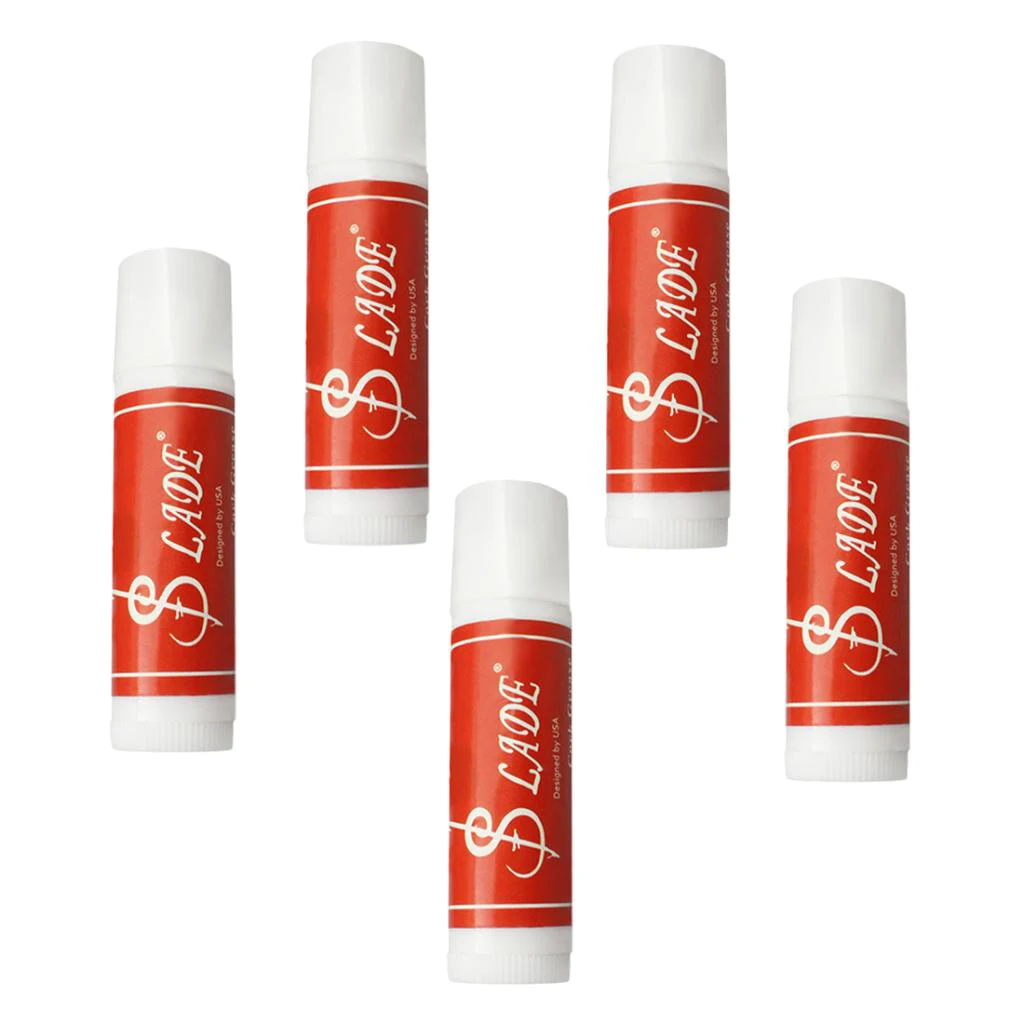 Durable 5 Tubes Cork Grease Oil for Clarinet Saxophone Sax Parts Accessories Woodwind Musical Instruments Parts Accessories