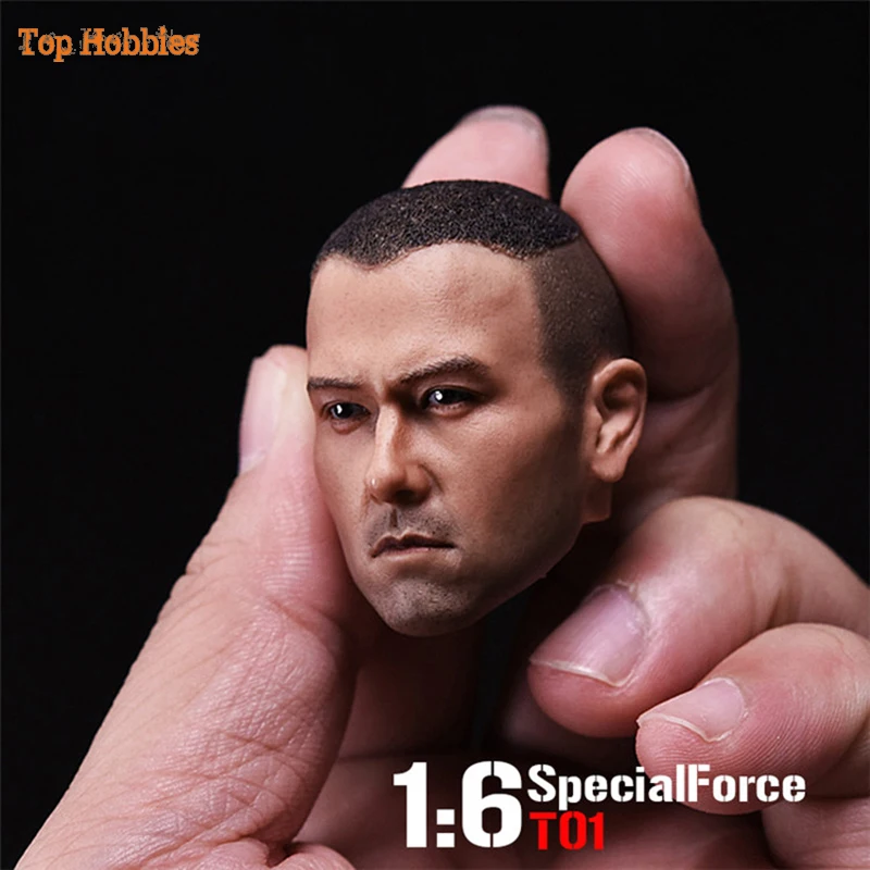 

ToysHobbies Action Toy Figures 1/6 Scale accessories Asia Special Force T01 Peng Yuyan Head sculpt Figures Model F 12Inches Body