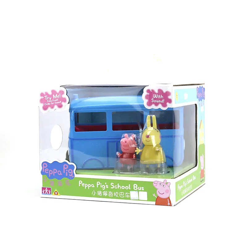 Подлинный игровой набор Peppa Pig Peppa's Deluxe House, фигурка, игровой набор, детская игрушка, подарок, Официальный- оригинальная коробка - Цвет: 04 with box