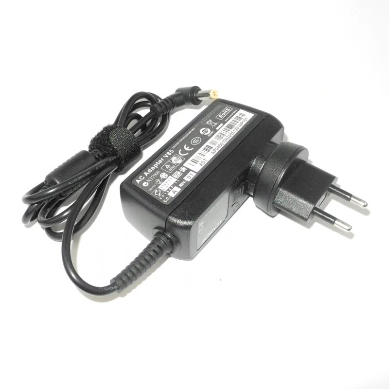 Штепсельная Вилка европейского стандарта 19V 2.15A 5 5x1 7mm AC адаптер питания зарядное