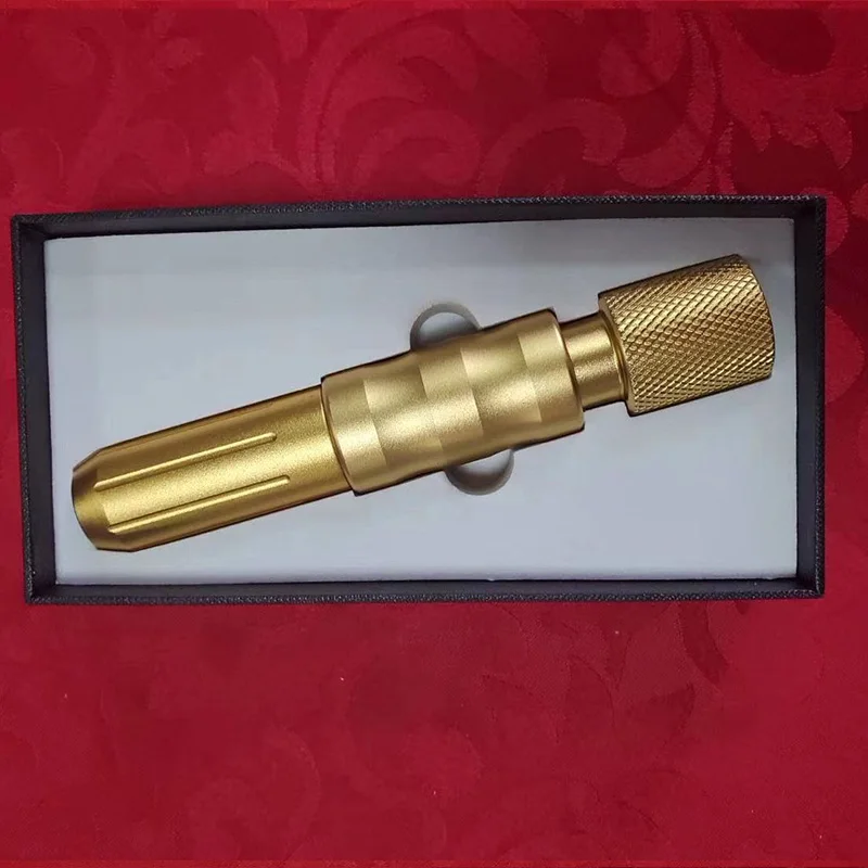Новейший пистолет без иглы для мезотерапии, распылитель гиалуроновой ручки, ручка для губ, кожный наполнитель, инжектор, против морщин, мезо, гиалуроновая кислота, ручка - Номер модели: Gold