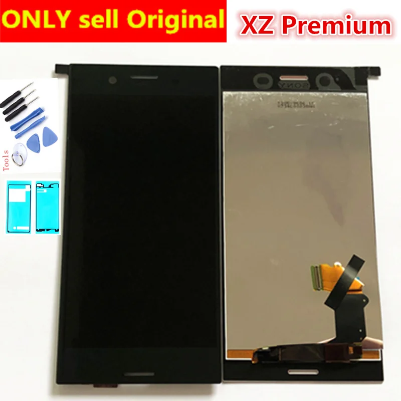 

3840x2160 IPS Display for SONY Xperia XZ Premium LCD Touch Screen Digitizer Assembly Replacement Parts G8142 G8141 LCD display