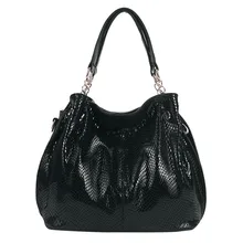 Модная женская сумка на плечо из змеиной кожи, большая емкость, горячая распродажа, сумка-мессенджер для женщин, Torebka Damska Bolsas Feminina 30
