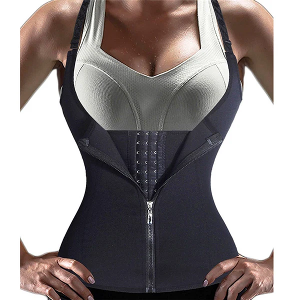 Women Vest Waist Trainer Women's Body Slimming Trimmer Corset Workout Thermo Push Up Trainer