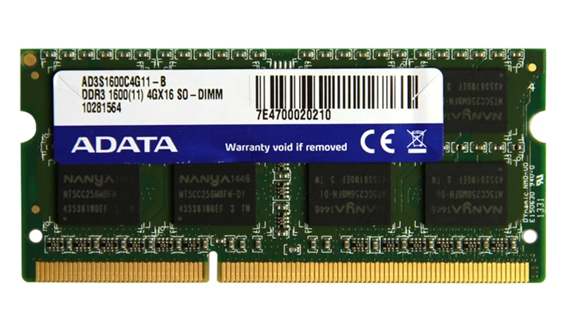 Cartão de memória ram adata 4gb 8gb