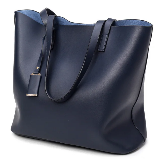 2017 High quality women handbag Microfiber leather ladies big tote bag