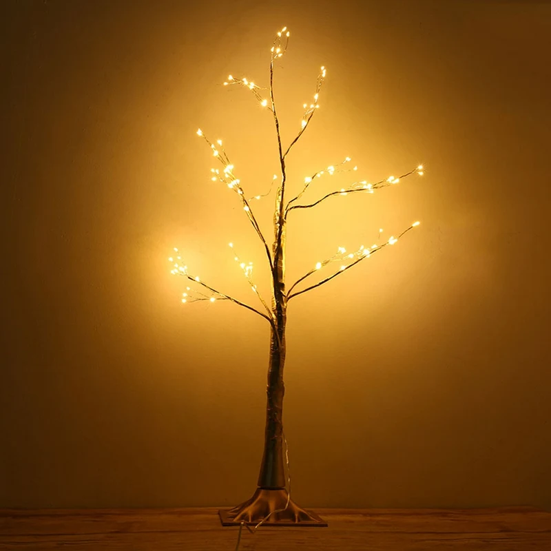 

European Standard Plug-in Copper Wire Welcome Small Tree Light String