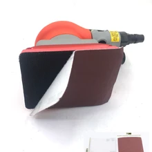 Wilin 20331 пневматические инструменты Пальмовая орбитальная Песочная бумага 3 дюйма* 4 дюйма 70*100 мм липучка 100 шт много для шлифовальной машины