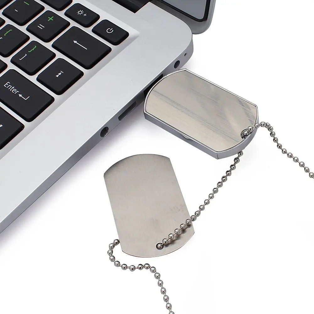 Лидер продаж 512 МБ 1 ГБ 2 4 8 рекламные подарки Mini USB 2.0 металла dog tag карту флэш памяти