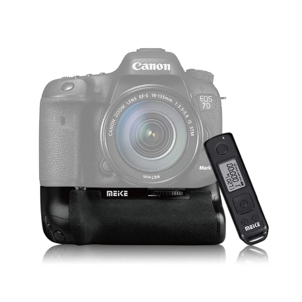 New Arrival MEKE Meike MK-7DR II 2.4G Wireless Remote Control Vertical Battery Grip for Canon EOS 7D Mark ii 7D2 as BG-E16+GIFT New Arrival MEKE Meike MK-7DR II 2.4G Wireless Remote Control Vertical Battery Grip for Canon EOS 7D Mark ii 7D2 as BG-E16+GIFT
