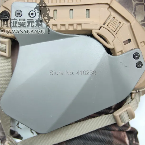 

Army Military Equipment Paintball Helmet Accessory Tactical Ear Side Cover for FAST Helmet Rail