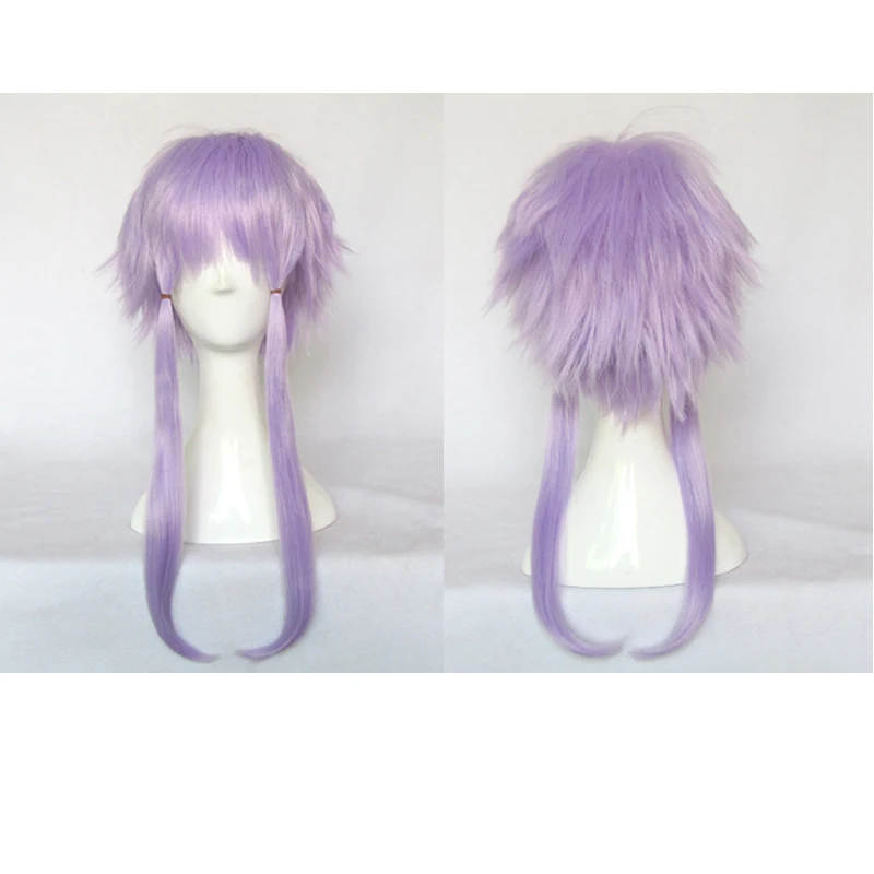 Kaufen IHYAMS Perücke Yuzuki Yukari Cosplay Perücken Licht Lila Synthetische Haar Hitzebeständigkeitfaser