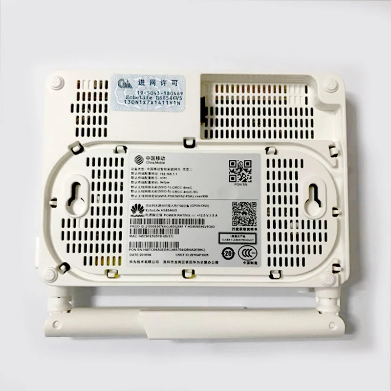 Huawei GPON Оптический сетевой блок HS8546V5 GPON ONT маршрутизатор 4GE+ 1TEL+ 2USB+ Wifi Мини Размер английская прошивка для huawei MA5608T/MA5683T