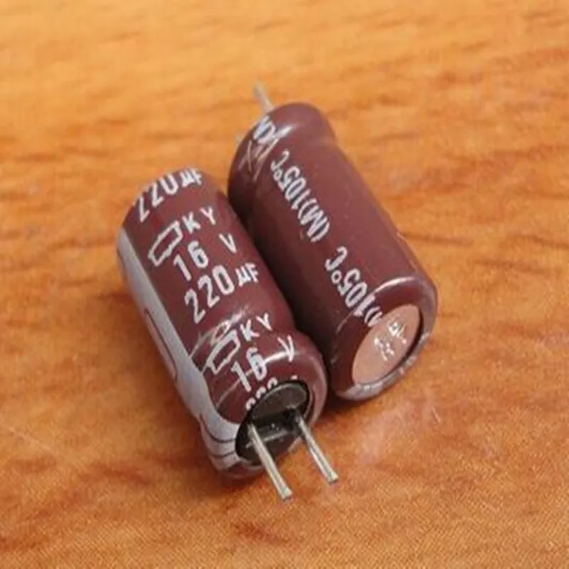 Переключатель колпачка US 16V 220 мкФ Размер 6*11 мм NIPPONCHEMI-CON высокая частота низкое