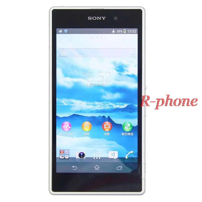 Разблокированный мобильный телефон sony Xperia Z1 L39H C6903 3g Wifi GSM 20.7MP 2 Гб ОЗУ 16 Гб ПЗУ