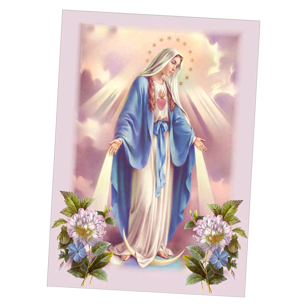 DIY 5D Diamond Embroidery Painting Cross Stitch Kit Virgin Mary