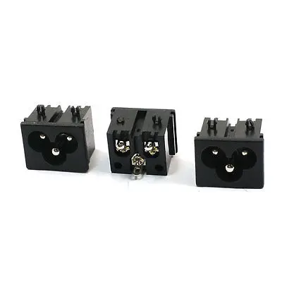 

3 Pcs 250V/2.5A 125V/7A 3 Pin IEC320 C6 Male Plug AC Power Socket