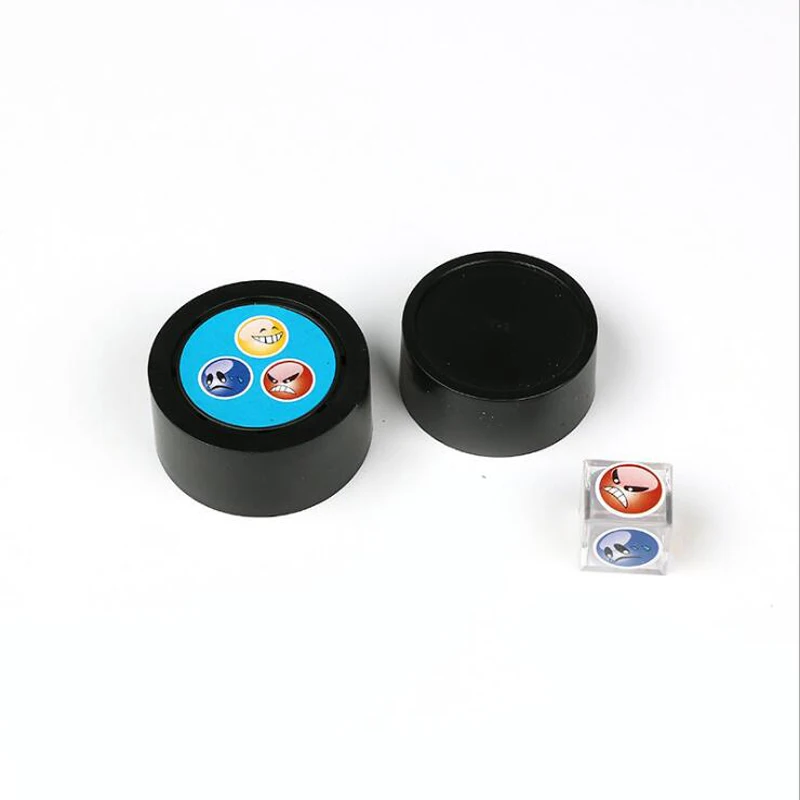 

Magic Prediction Dice Magic Trick See Thru The Box Emotional Dice Emotions Dices Close Up Magic Trick Telepathy Face Magic