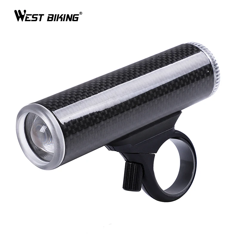 Perfect WEST BIKING Bike Front Light Rechargeable 4 Modes Carbon Fiber Aluminum Alloy Headlamp Waterproof Bike Flashlight Cycling Light 0 Perfect WEST BIKING Bike Front Light Rechargeable 4 Modes Carbon Fiber Aluminum Alloy Headlamp Waterproof Bike Flashlight Cycling Light 0