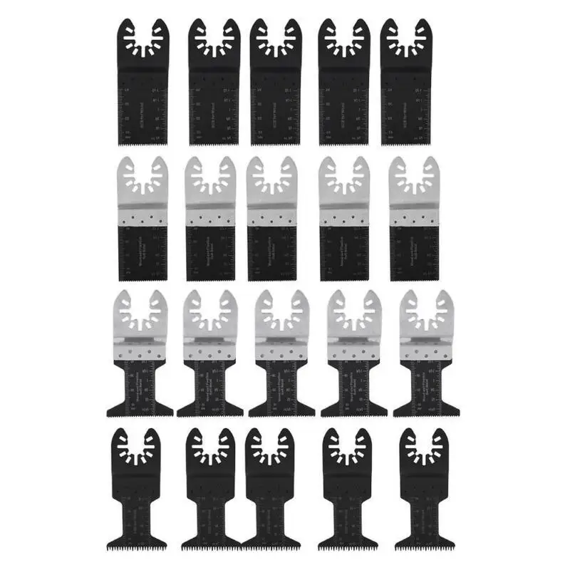 

20pcs Set High Quality Oscillating Multi Tool Saw Blades For Wood Metal Cutting 90mm/3.5 Inches Saw Blades