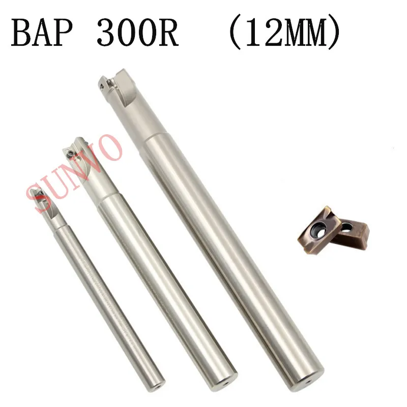 

BAP 300R C12-13-130-1T/C12-13-130-1T 12mm Indexable Face CNC Milling Cutter Tool Holder Use APKT1003 APMT1135 insert