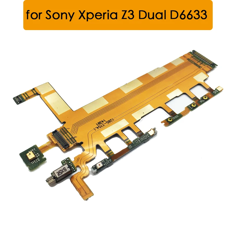 Original Power Button Flex Cable Volume Switch Flex with Microphone
