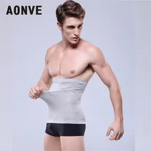 Aonve мужской шейпер для живота Корректирующее эластичное платье Талия Cincher Высокая одежда, моделирующая талию для Hombre ежедневный Спорт Черный Серый Abdo мужчины Faja