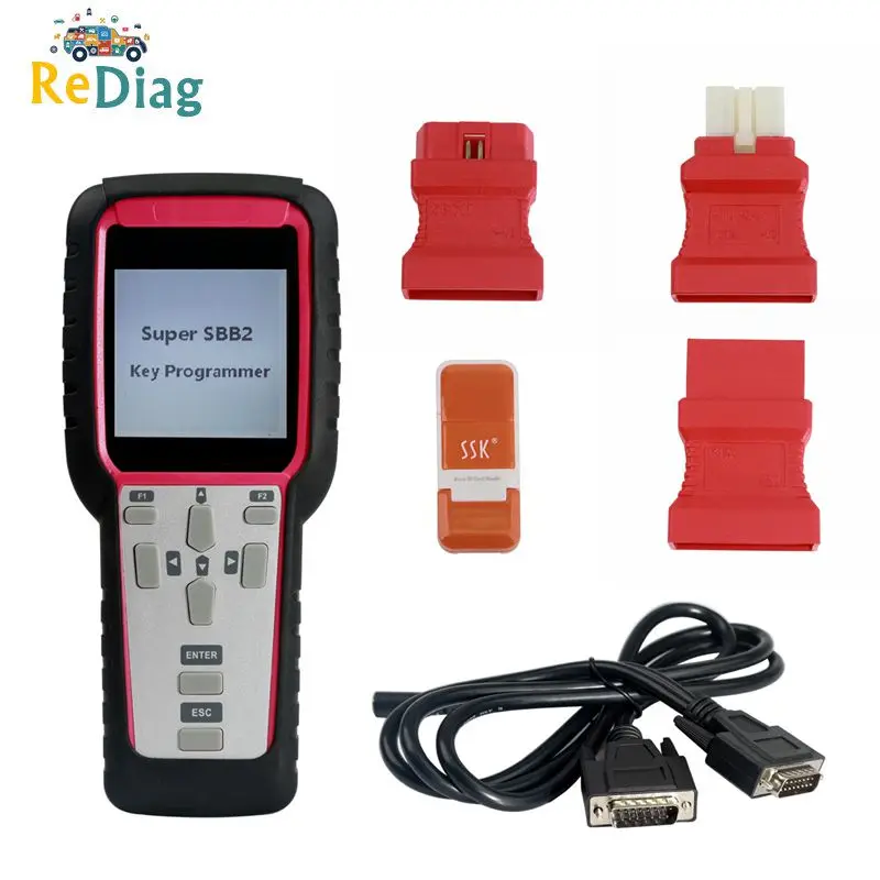 

Super SBB2 Key Programmer IMMO/Odometer/TPMS/EPS/BMS Full Functions OBDII Car Diagnostic Scanner Update Of SBB free ship