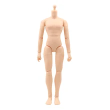 Nude 28cm scale muscular body natural skin action figure soldier model F&D toys for customize DIY gift