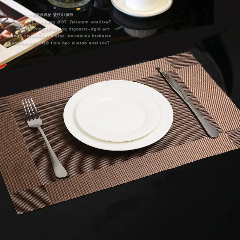 

Pvc Waterproof Thermal Protection Insulating Heat Insulation Mat Kitchen Accessories Table Cup Mat Placemats For Table