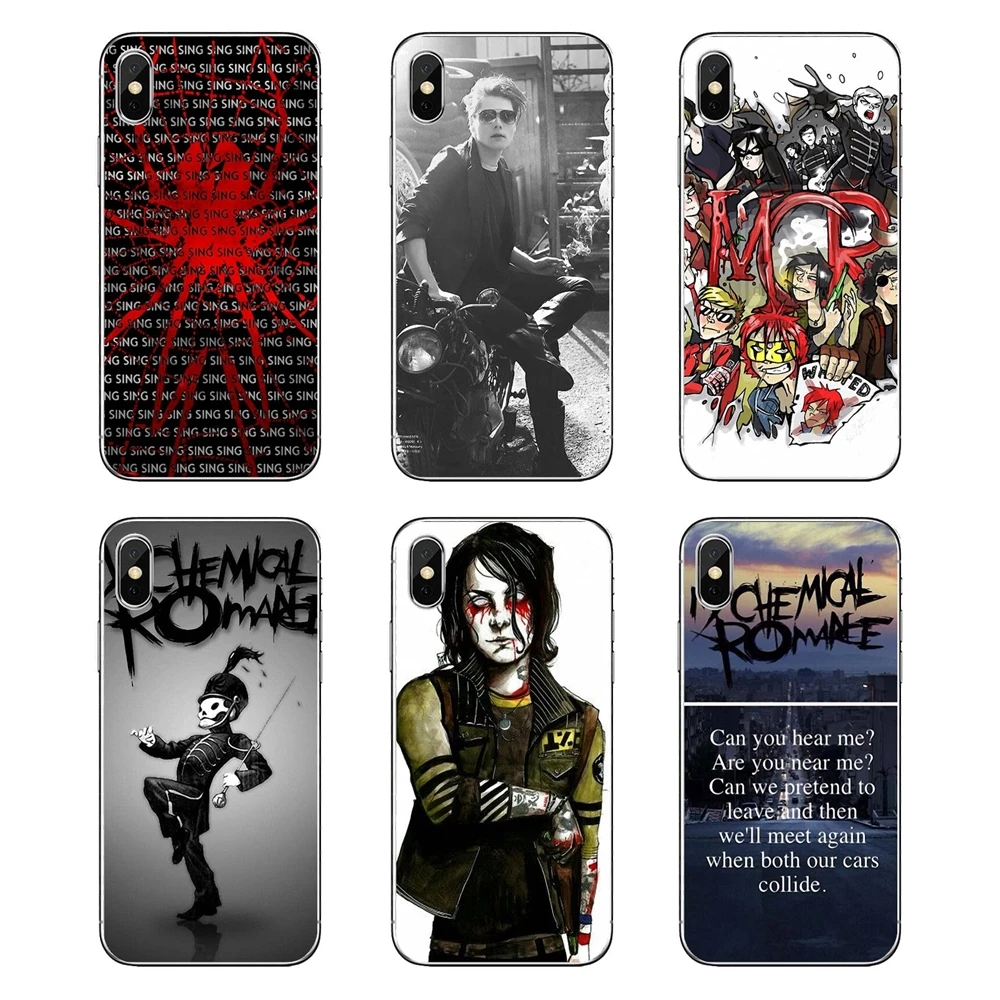 For Xiaomi Redmi 4X S2 3S Note 3 4 5 6 6A Por Pocophone F1 Mi Soft TPU Case Gerard Way My Chemical Romance MCR Music Rock Band |