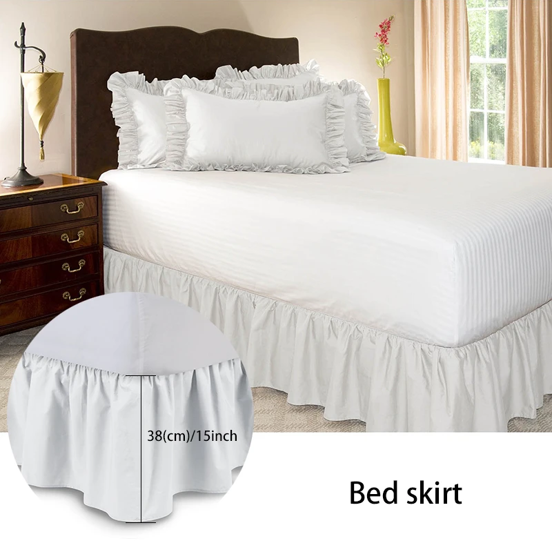 Bed Skirt Brushed Cloth Bed Cover Without Surface King Queen Size