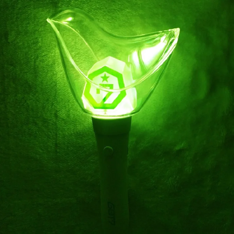 В наличии официальный GOT7 Ver.2 Свет Stick Kpop мировой Тур концерт Lightstick импортированы из Кореи хип-хоп вентилятор подарок коллекция