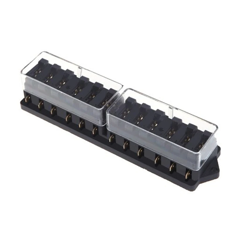 TOYL Universal Car Truck Vehicle 12 Way Circuit Automotive Middle sized Blade Fuse font b Box