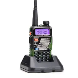 Baofeng UV-5RE 5 Вт иди и болтай Walkie Talkie S UV5RE Двухдиапазонный портативный двухстороннее радио pofung UV 5RE Ручной радио с камуфляжным принтом