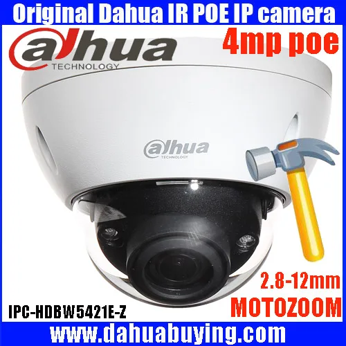 New CCTV 4 Megapixel Network IP Security Motorized Dome Camera IPC-HDBW5421E-Z 1080p - 2.7-12mm (ONVIF,RTSP,PSIE) dahua New CCTV 4 Megapixel Network IP Security Motorized Dome Camera IPC-HDBW5421E-Z 1080p - 2.7-12mm (ONVIF,RTSP,PSIE) dahua