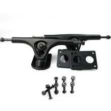 Longboard Skateboard Truck Durable Alumi Alloy 7\" 7.25\" Independent With Riserpad hardwareFor Cruiser